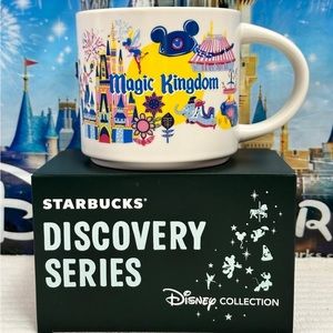 New 2024 Disney Starbucks Discovery Series Magic Kingdom Mug